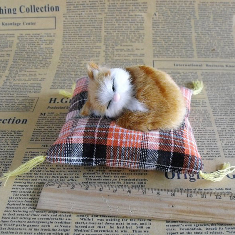 Doll Ornaments Cloth Cushion Cat Children Gift