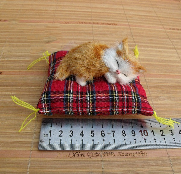 Doll Ornaments Cloth Cushion Cat Children Gift