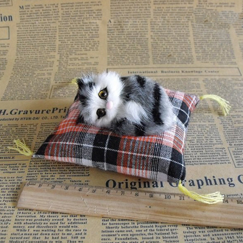 Doll Ornaments Cloth Cushion Cat Children Gift