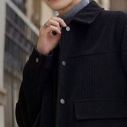 Striped Short Style Casual Men&