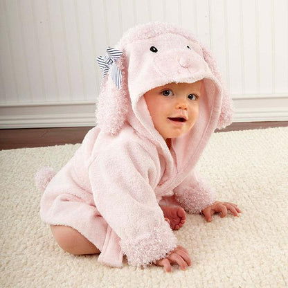 Cartoon Cute Animal Modeling Baby Bath Towels Baby Bathrobes Cotton Children&