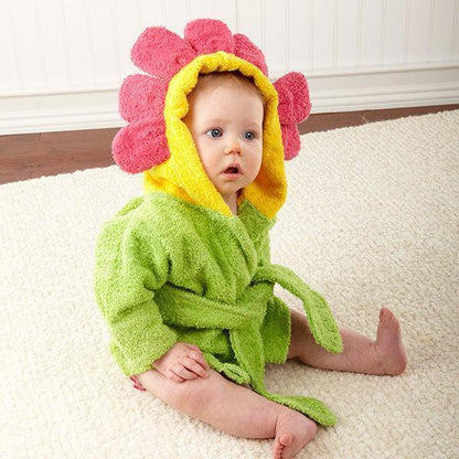 Cartoon Cute Animal Modeling Baby Bath Towels Baby Bathrobes Cotton Children&