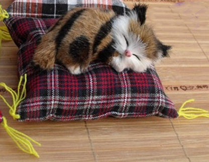 Doll Ornaments Cloth Cushion Cat Children Gift