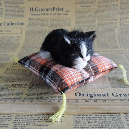 Doll Ornaments Cloth Cushion Cat Children Gift