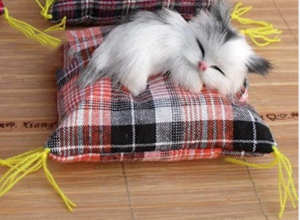 Doll Ornaments Cloth Cushion Cat Children Gift