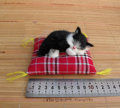 Doll Ornaments Cloth Cushion Cat Children Gift