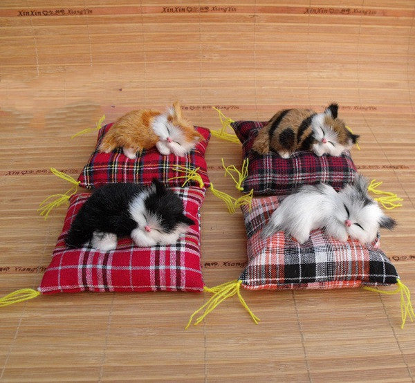 Doll Ornaments Cloth Cushion Cat Children Gift