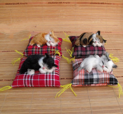 Doll Ornaments Cloth Cushion Cat Children Gift